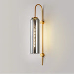 Applique murale LED design nordique moderne en verre blanc