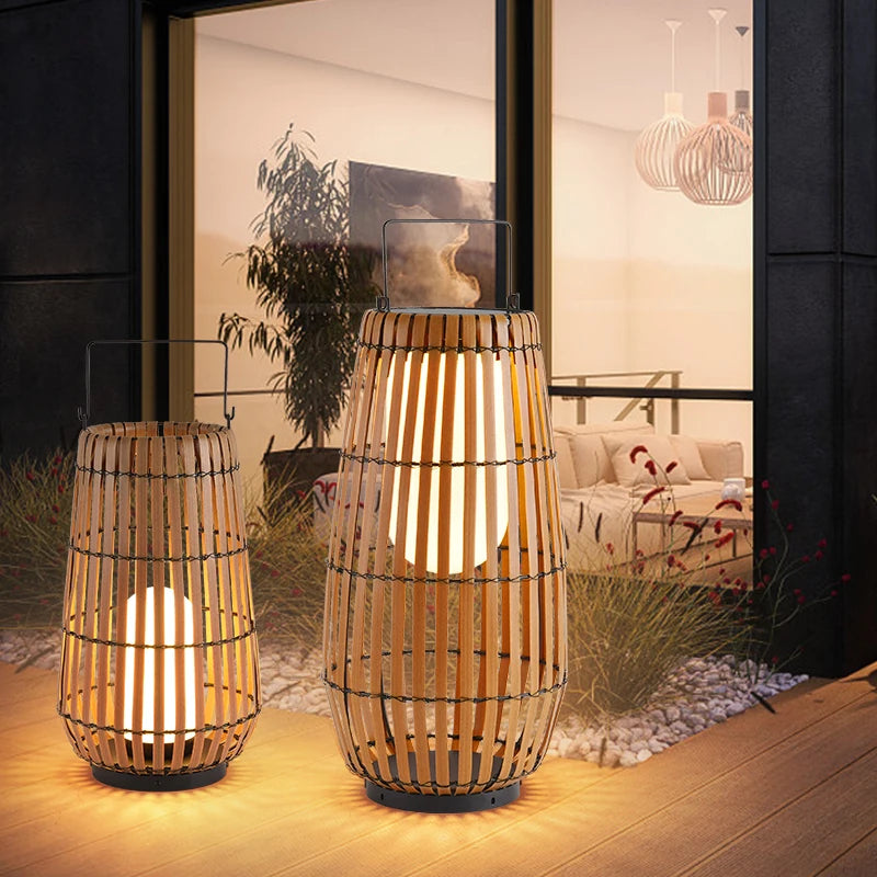 Lampe solaire extérieure moderne en acier inoxydable pour jardin