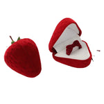 Coffre à bijoux fraise pour petite fille