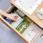Rangement maquillage transparent boîte plastique