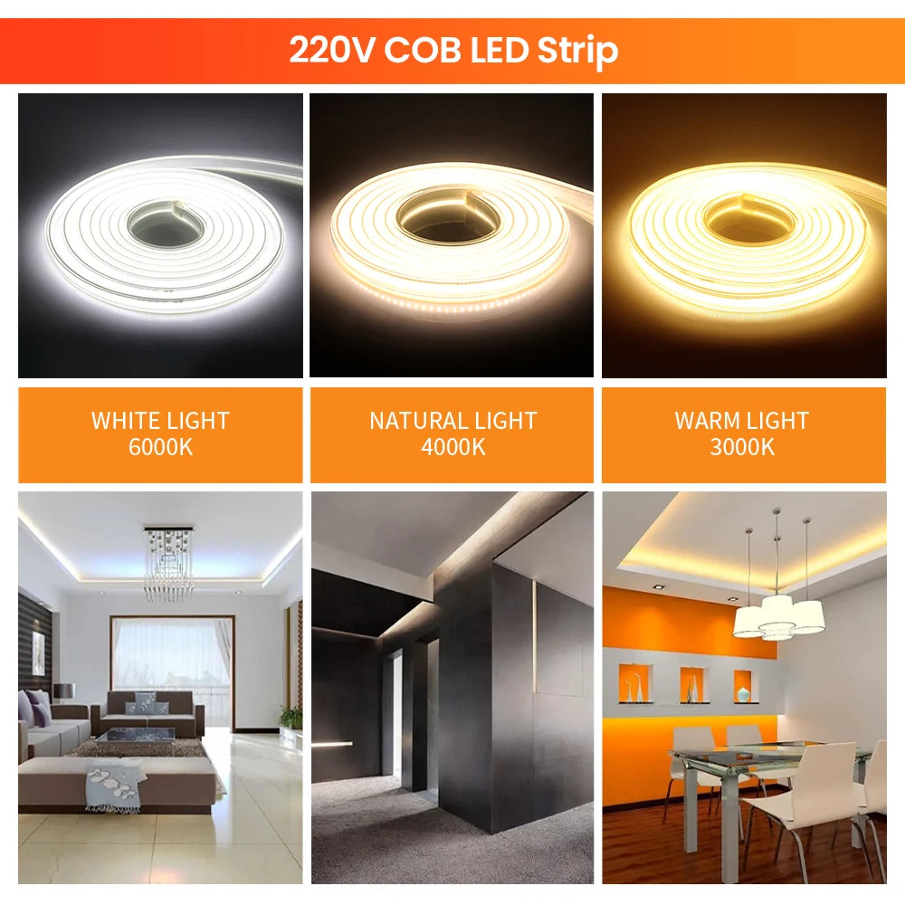 Ruban LED flexible étanche pour décoration