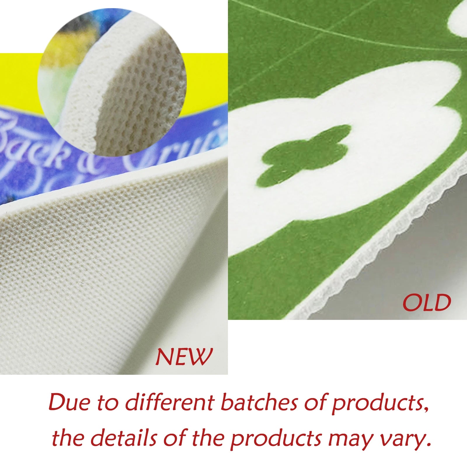Bien que le produit puisse différer légèrement d'un lot à l'autre, cette image présente les caractéristiques clés du produit, y compris le motif et la texture de sa surface.