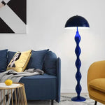 Lampadaire champignon design noir