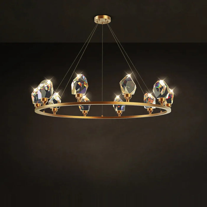 Suspension cristal LED postmodern design salle à manger