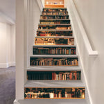 Autocollant escalier effet 3D imperméable