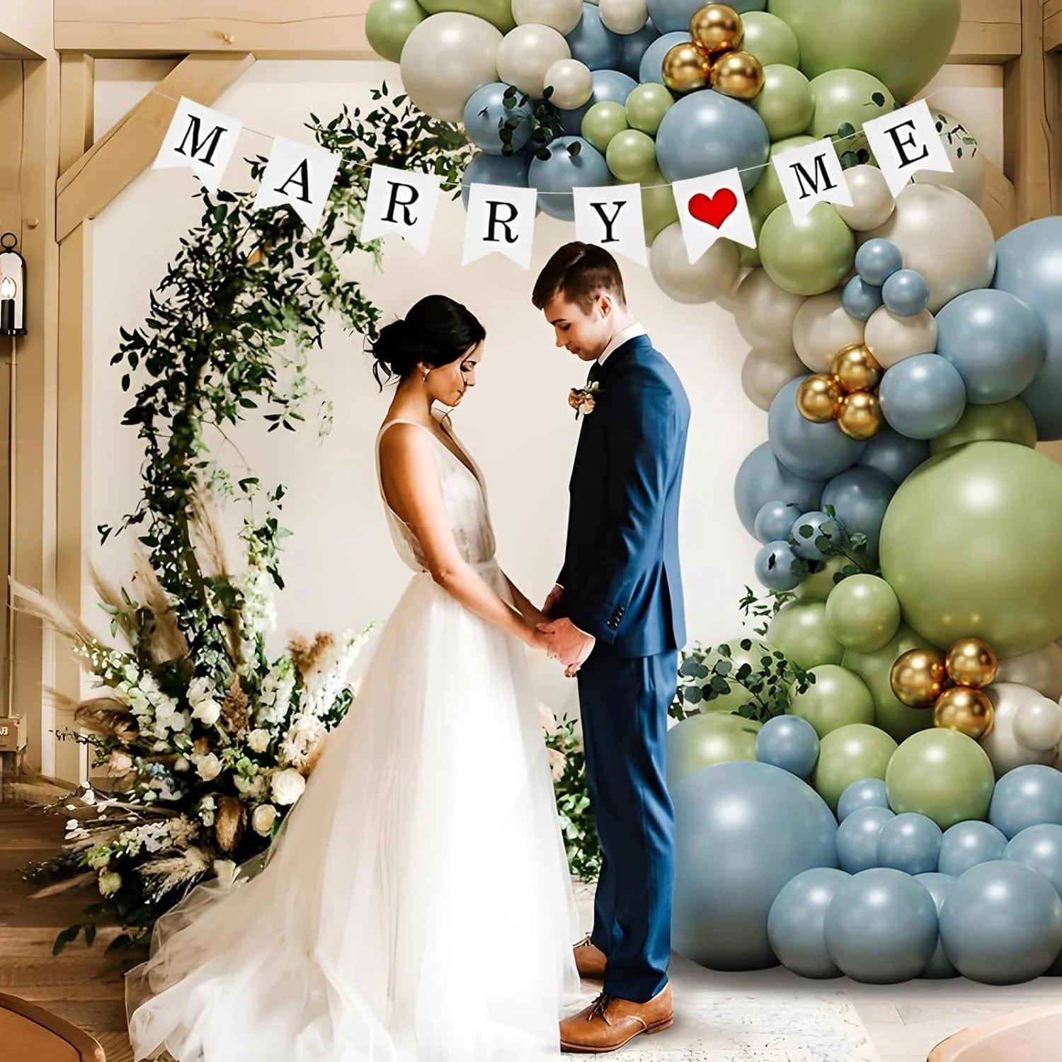Guirlande ballons mariage bohème