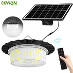 Lampe solaire extérieur avec détecteur de mouvement 244 LED bleue
