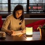 Lampe de nuit LED multicolore avec variateur