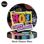 Topper de gâteau disco années 80