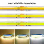 Ruban LED COB 3000K chaud