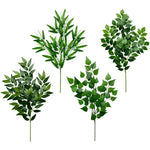 Branche d'eucalyptus artificiel rose profond 68 cm