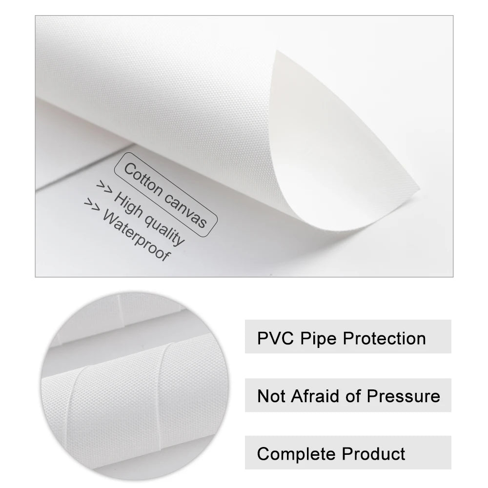 Matériau de haute qualité en coton et protection en PVC pour tuyaux, résistant à la pression et produit complet.