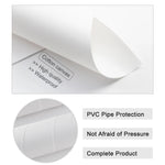 Toile de coton de haute qualité et imperméable, avec protection des tuyaux en PVC et résistance à la pression pour un produit complet.
