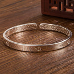 Bracelet géométrique argent 925 détail fermoir