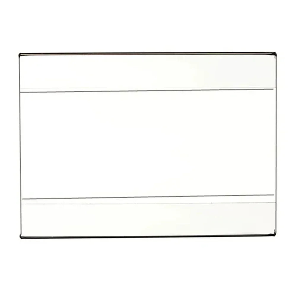 Porte-étiquette transparent A5 acrylique pour affichage