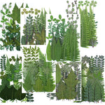 Décoration murale en résine avec fleurs naturelles