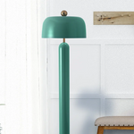Vue rapprochée de l'abat-jour champignon vert