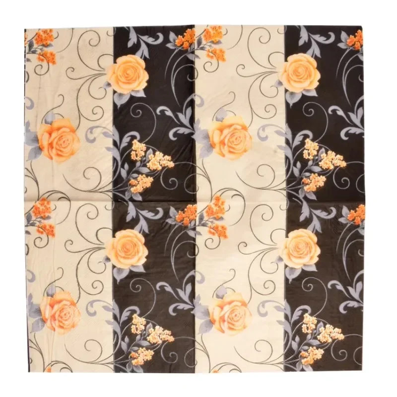 Utilisation des napperons pour décoration de table de fête