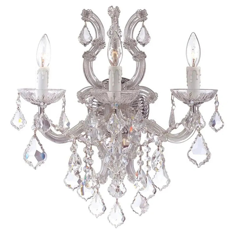 Applique murale LED clip design moderne en argent pour salon