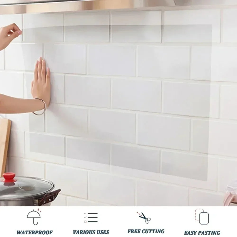 Papier peint autocollant cuisine résistant graisse