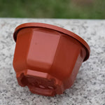 Pot noir élégant pour plantes d'intérieur