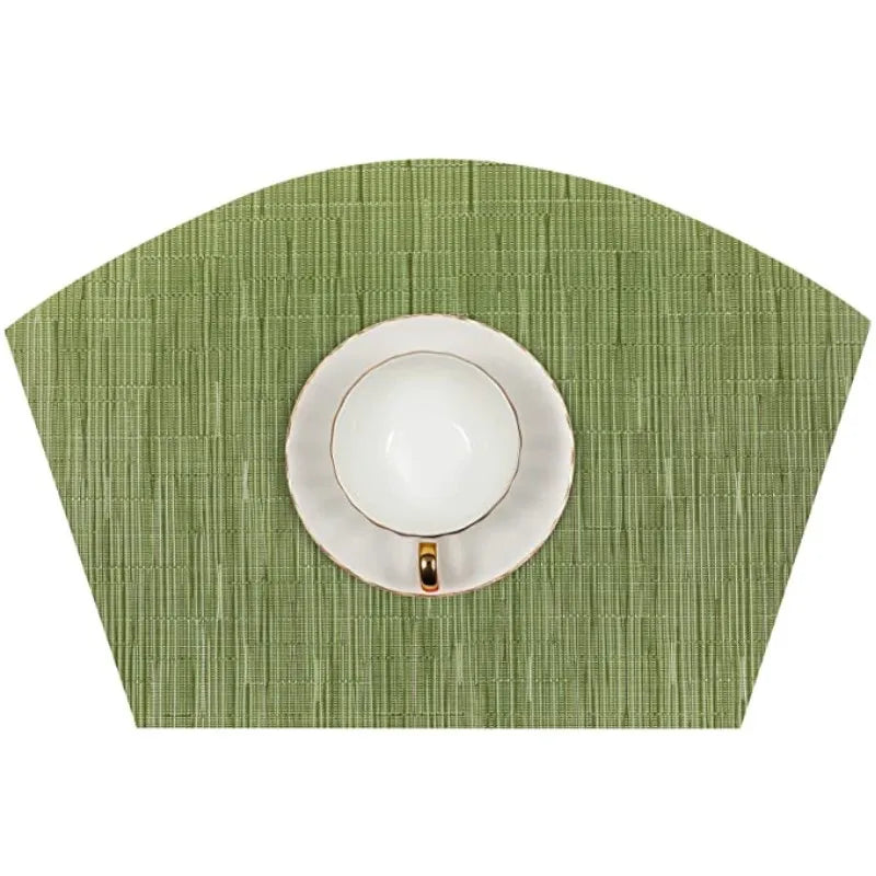 Texture tissée luxueuse du set de table double face