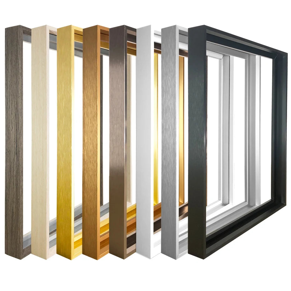Cadre photo 40x50 bois or matel - Ombre Interieur