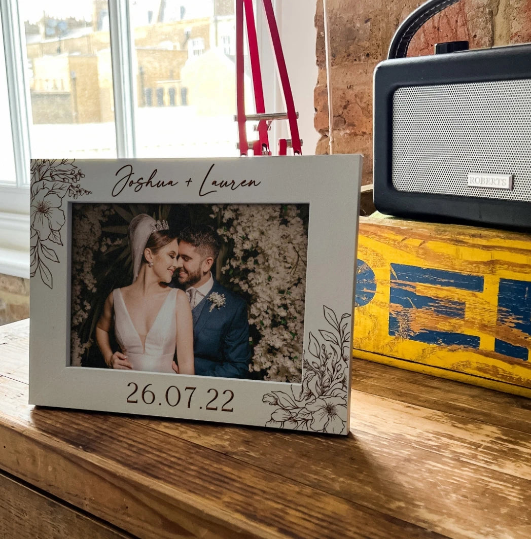 Cadre photo 40x30 cm pour photo couple