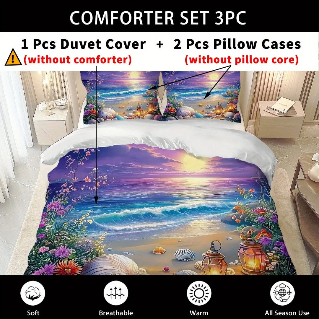 Linge de lit confortable polyester brossé