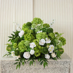 Hortensia artificiel suspendu chambre romantique