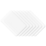Set de 8 tapis de table transparents lavables
