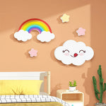 Autocollant mural 3D PVC champagne pour chambre