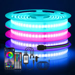 Ruban LED COB RGB connecté WiFi Bluetooth étanche IP68