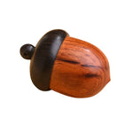 Comparaison des quatre couleurs de boîte de rangement en bois gland