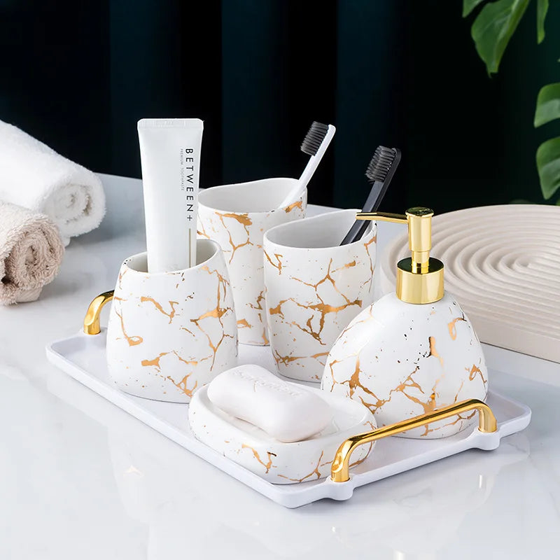 Porte-brosse à dents céramique blanc