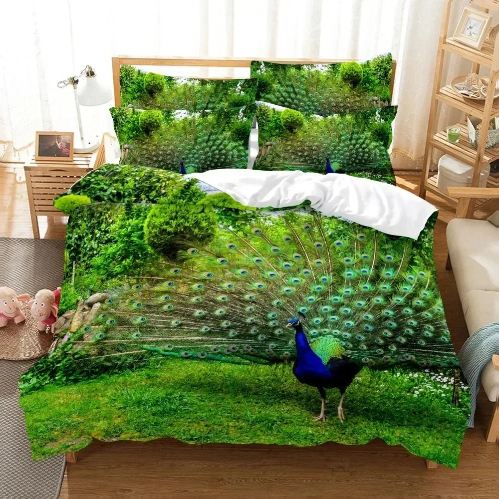 Tissu polaire doux housse de couette zèbre