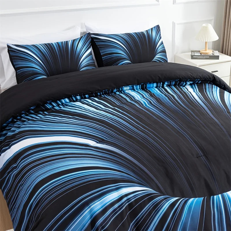 Literie bleu nuit design moderne
