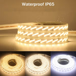 Bande lumineuse LED blanc chaud pour ambiance salon