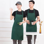 Tablier de cuisine professionnel avec design logo bleu marine