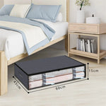 Boîte de rangement pliée pour un stockage compact