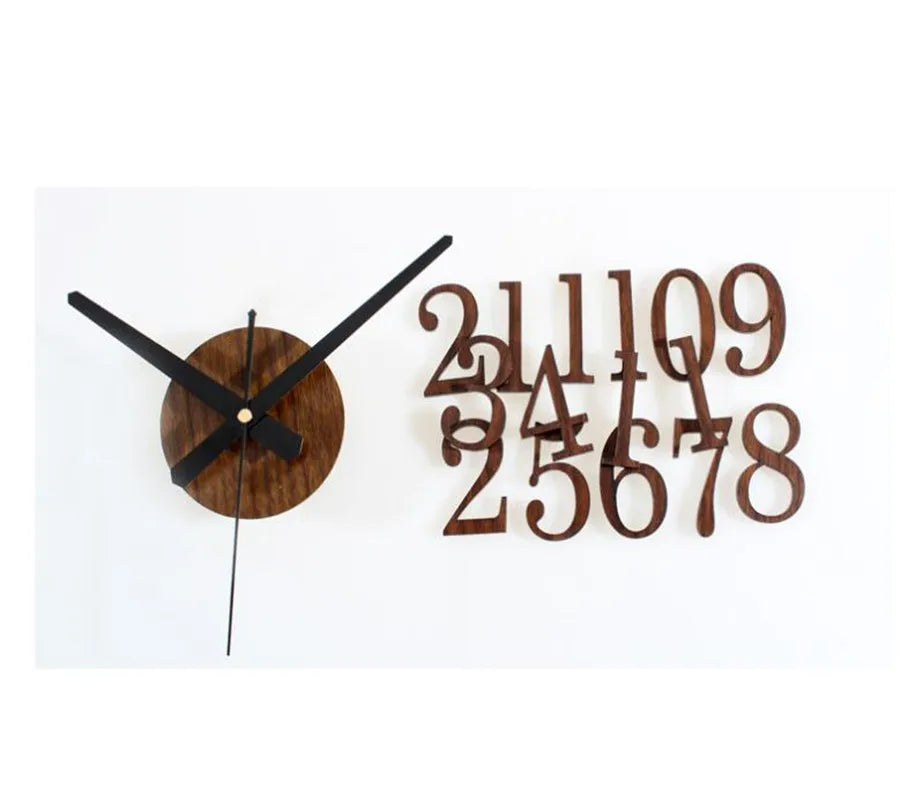 Horloge murale acrylique verte