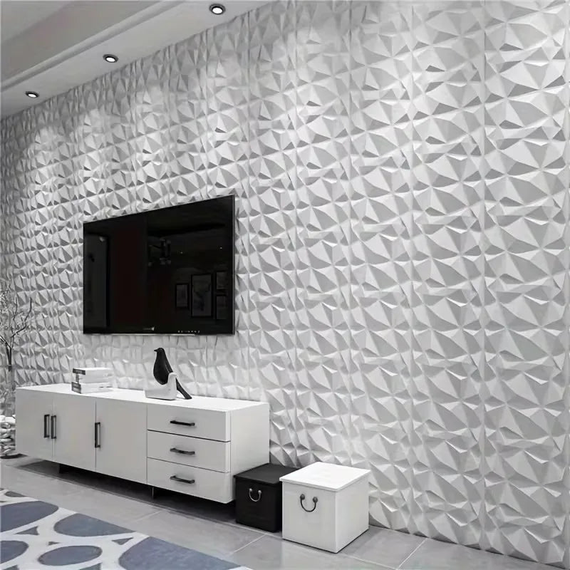 Panneau mural 3D PVC imperméable couleur bleu ciel