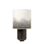 Lampe de chevet avec abat-jour et pied coloré