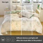 Texture douce du polyester de la housse de couette