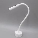 Détail de la tête rotative de l'applique murale LED pour orientation précise de la lumière