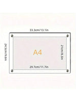 Cadre photo double face pour carte postale