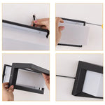 Applique murale LED installée sur mur en pierre