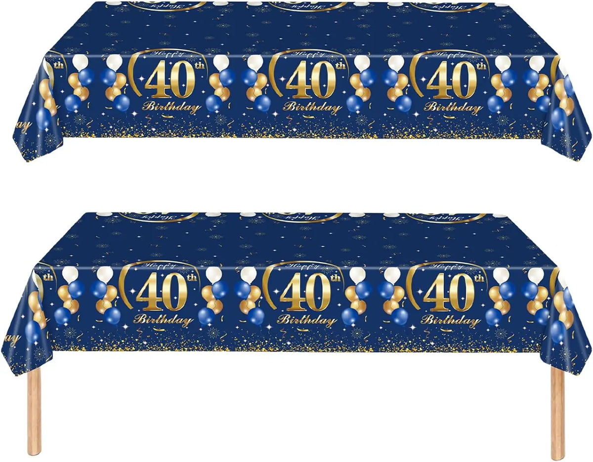 Décoration de table pour 40e 50e 60e anniversaire homme