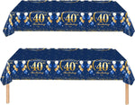 Décoration de table pour 40e 50e 60e anniversaire homme