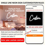 Néon rouge design esthétique chambre